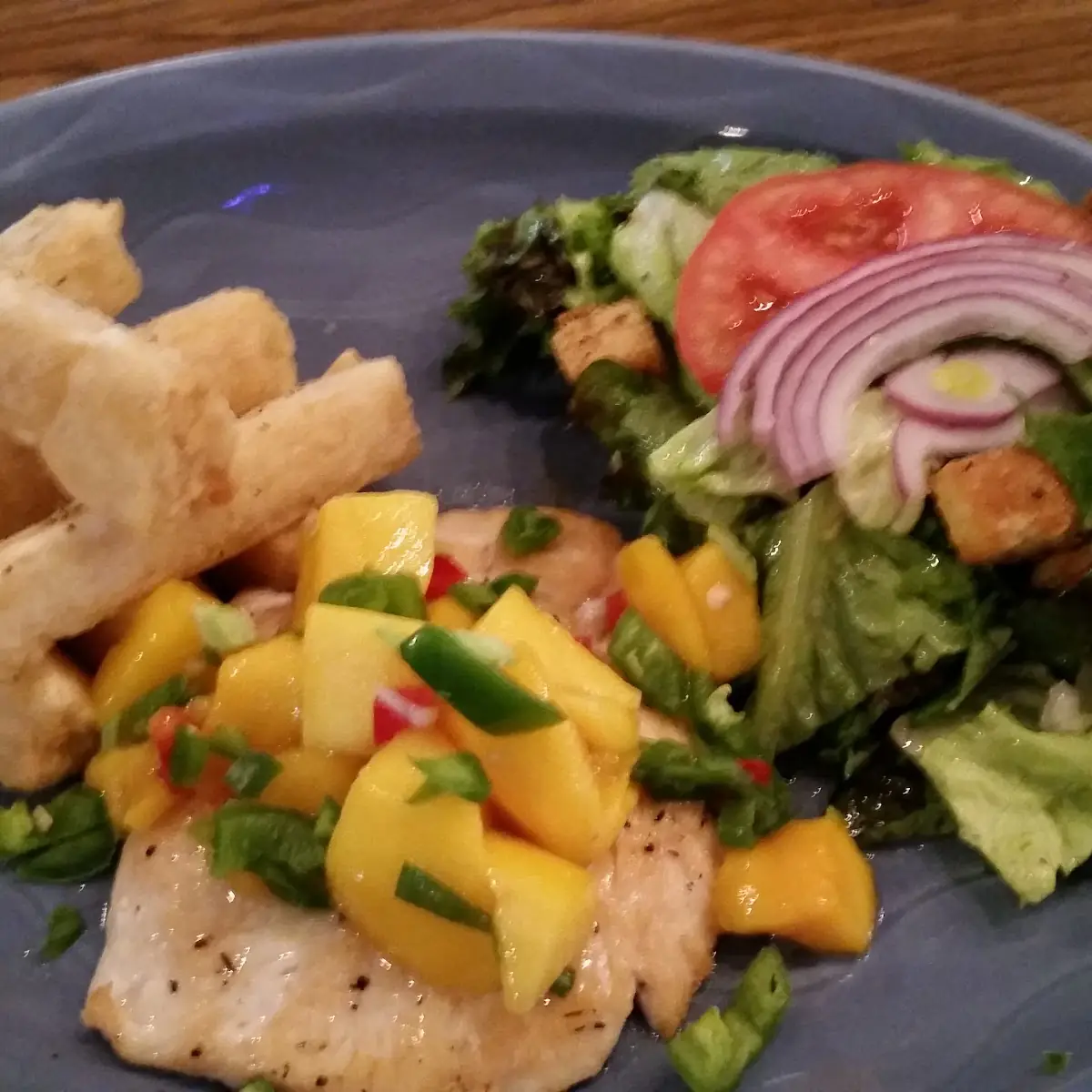 Grilled Chicken with Mango Salsa