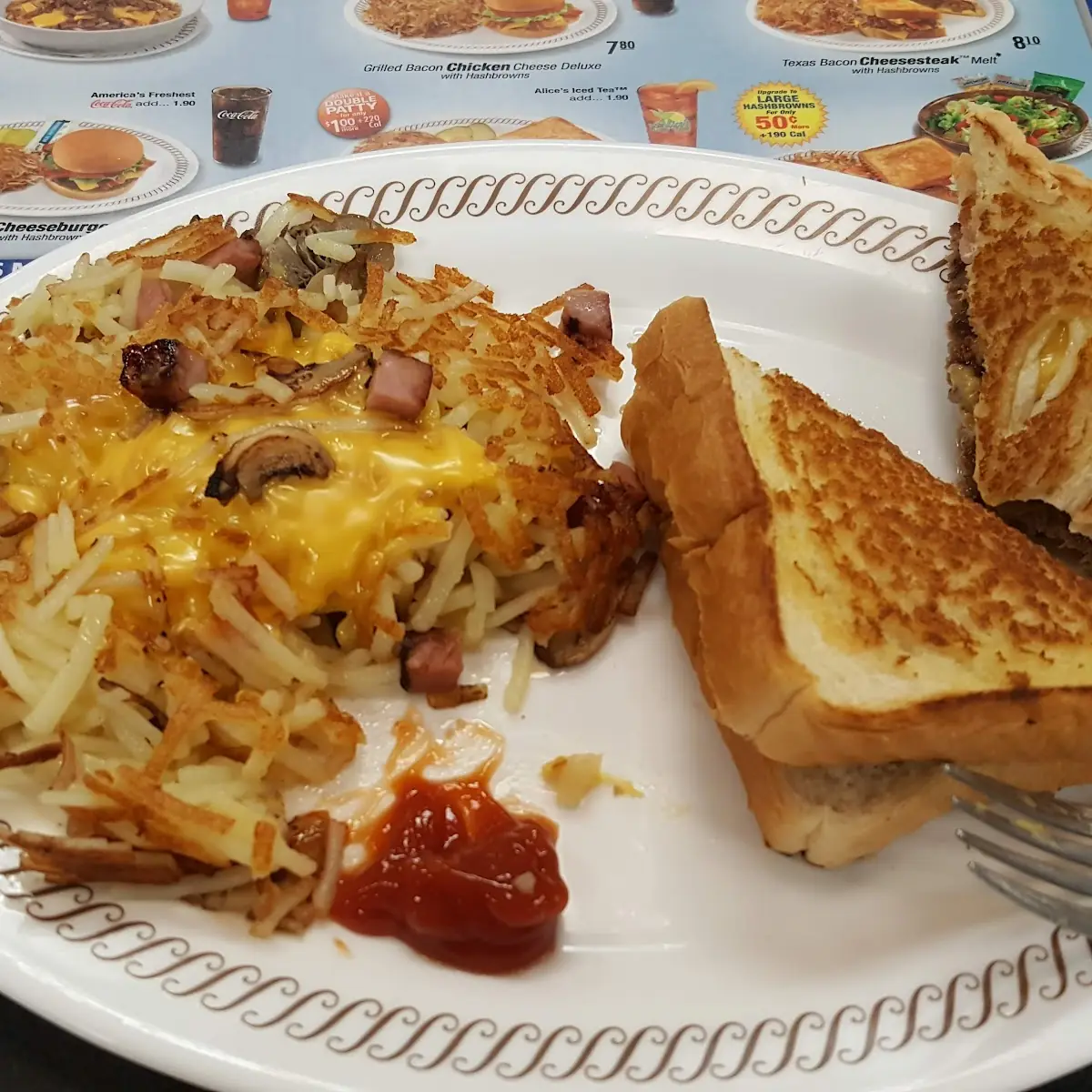 New Bacon Patty Melt