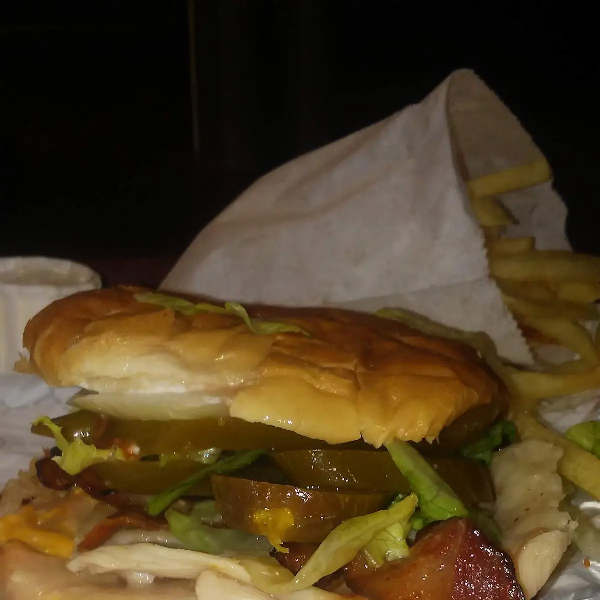 Turkey Club Sandwich with Everything
