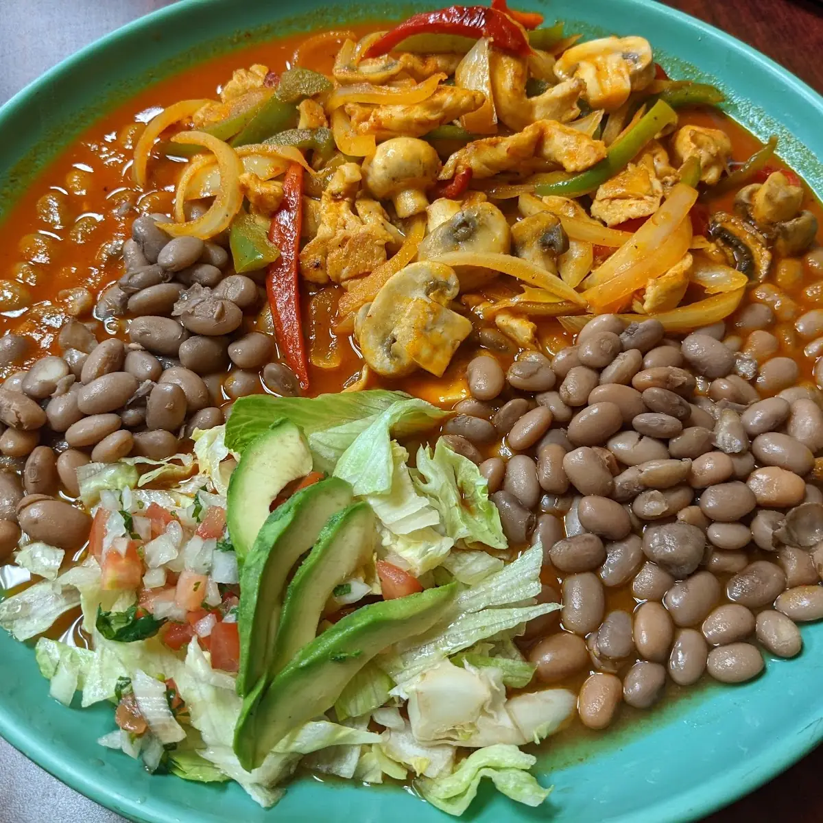 Pollo En Roja Chicken in Red Sauce