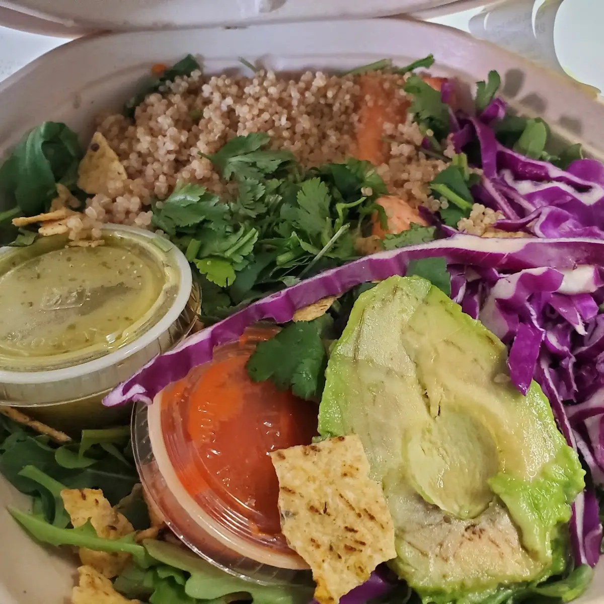 Fish Taco Salad