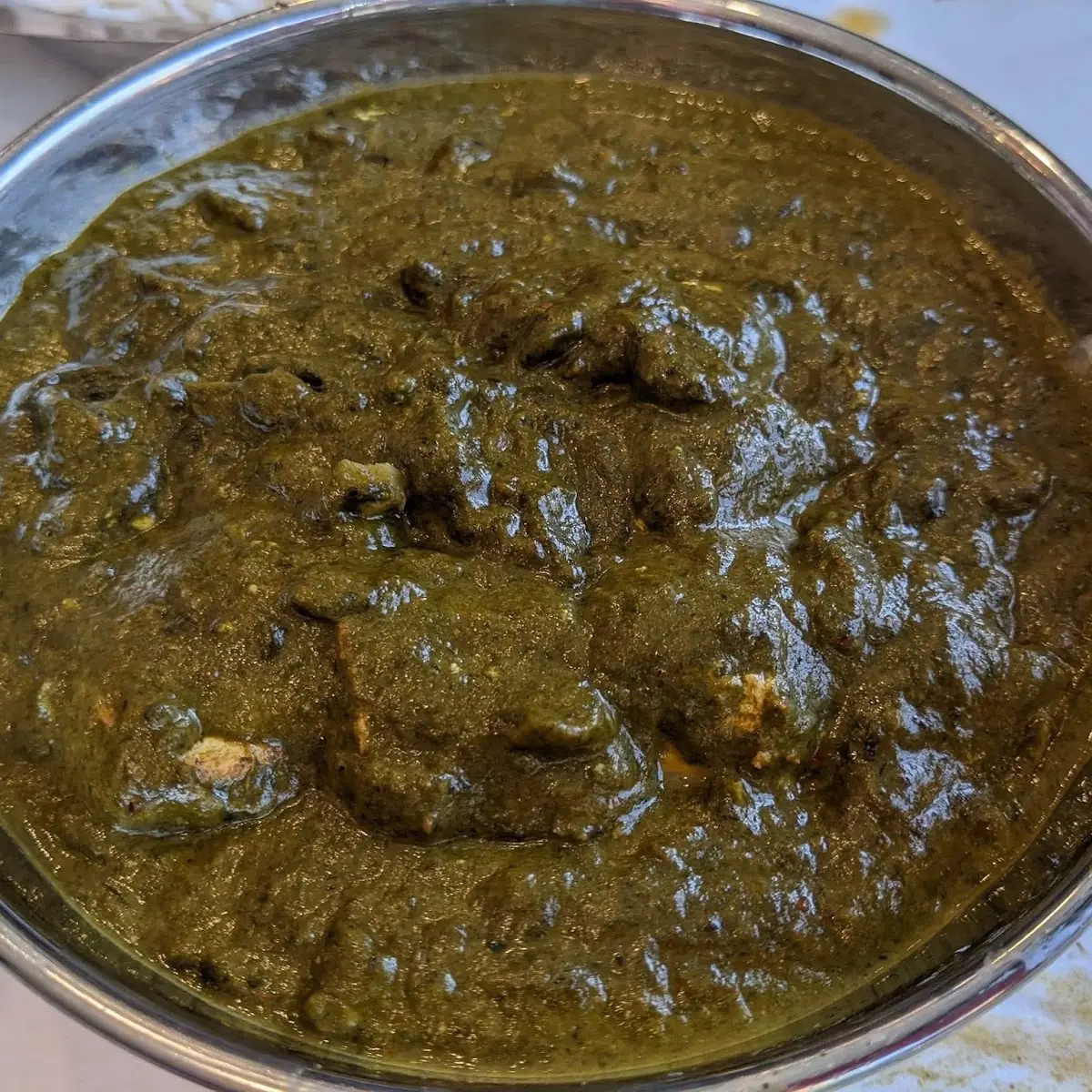 SHRIMP SAAG