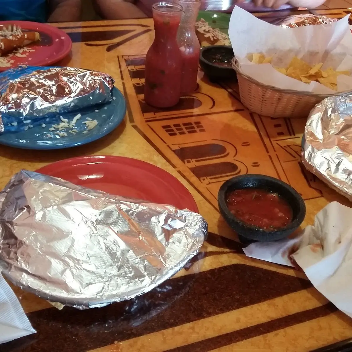 Three Chicken Tacos