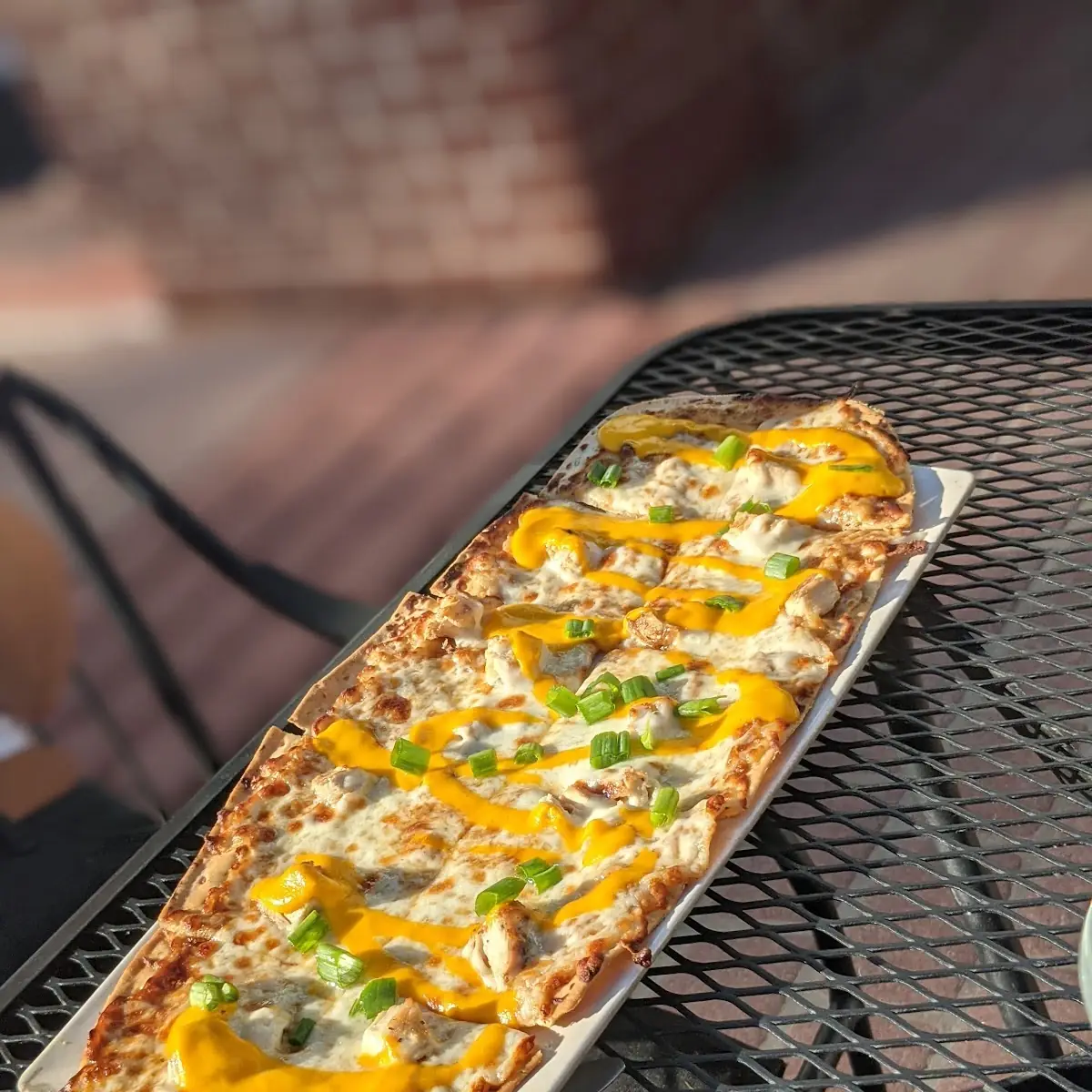 Chicken Thai Flatbread Pizza