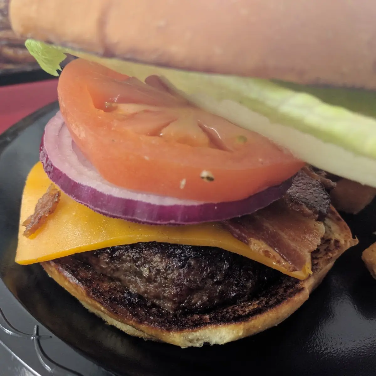 Angus Turf Bacon Cheeseburger