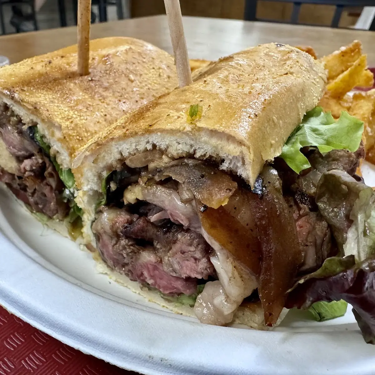 Grilled Ribeye Baguette