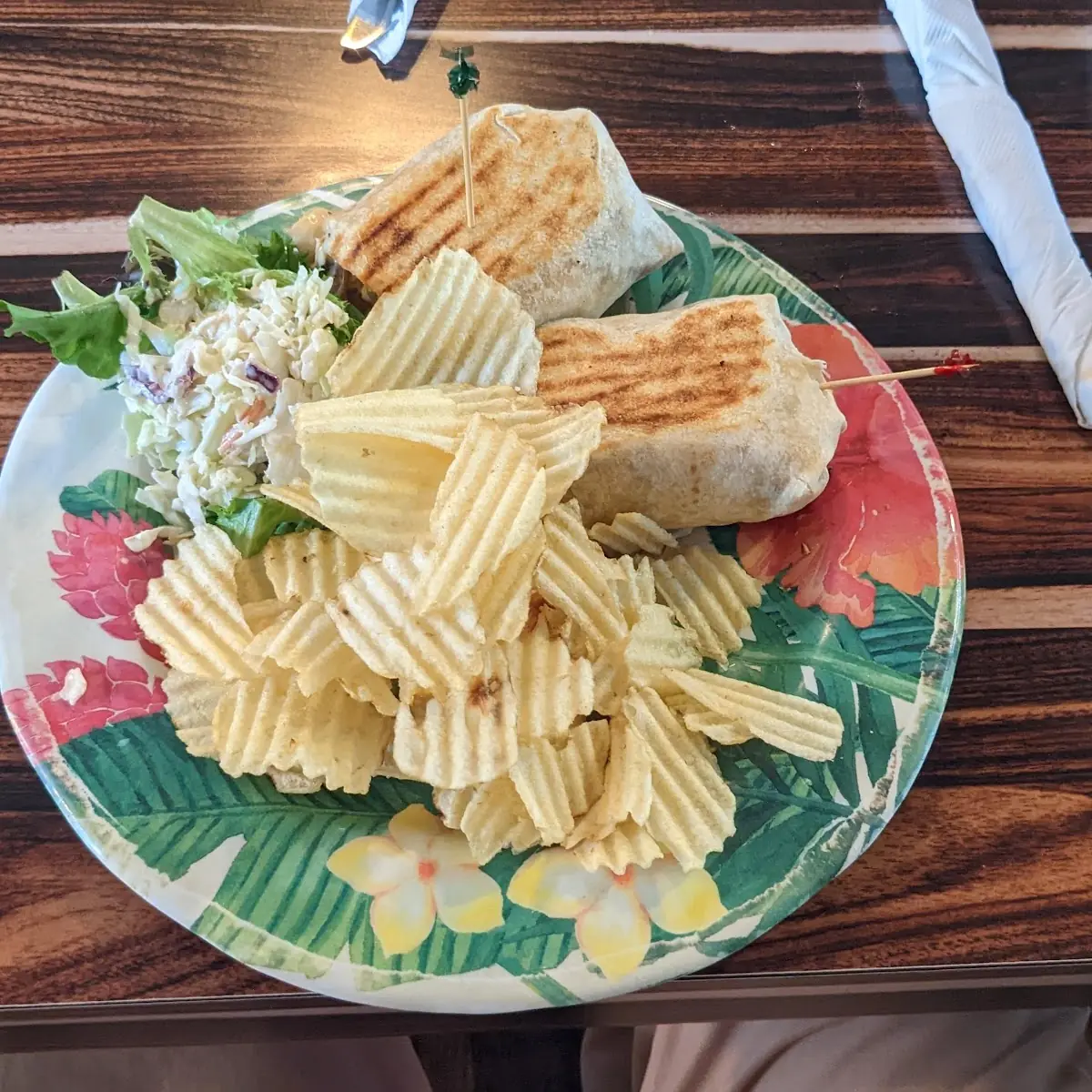 Grilled Chicken Wrap