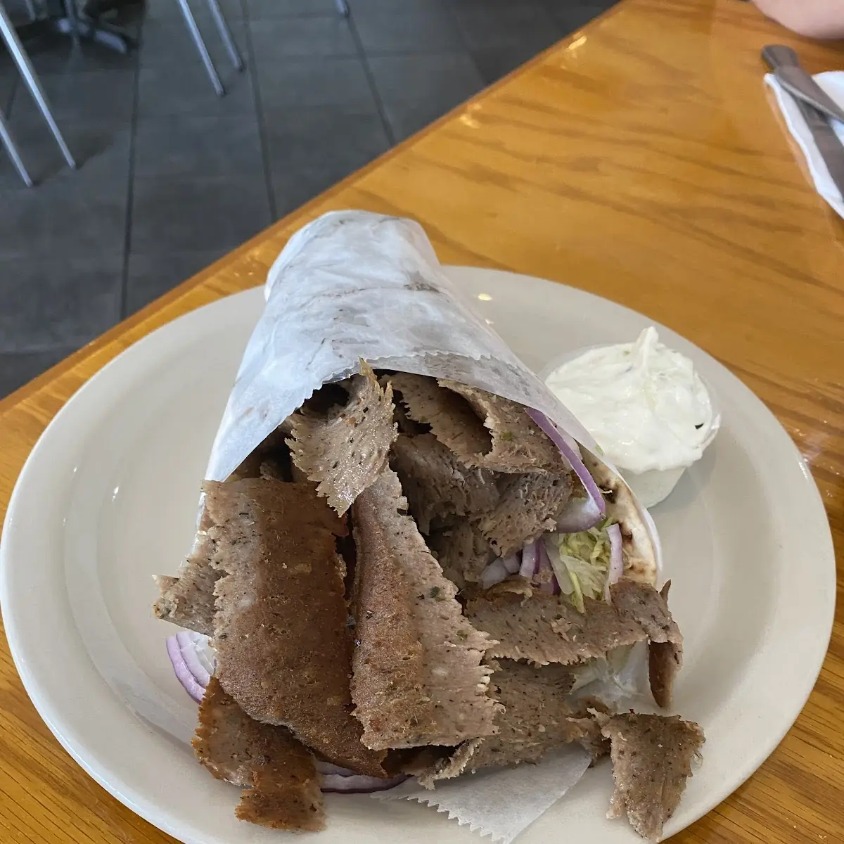 Gyro Caesar Salad