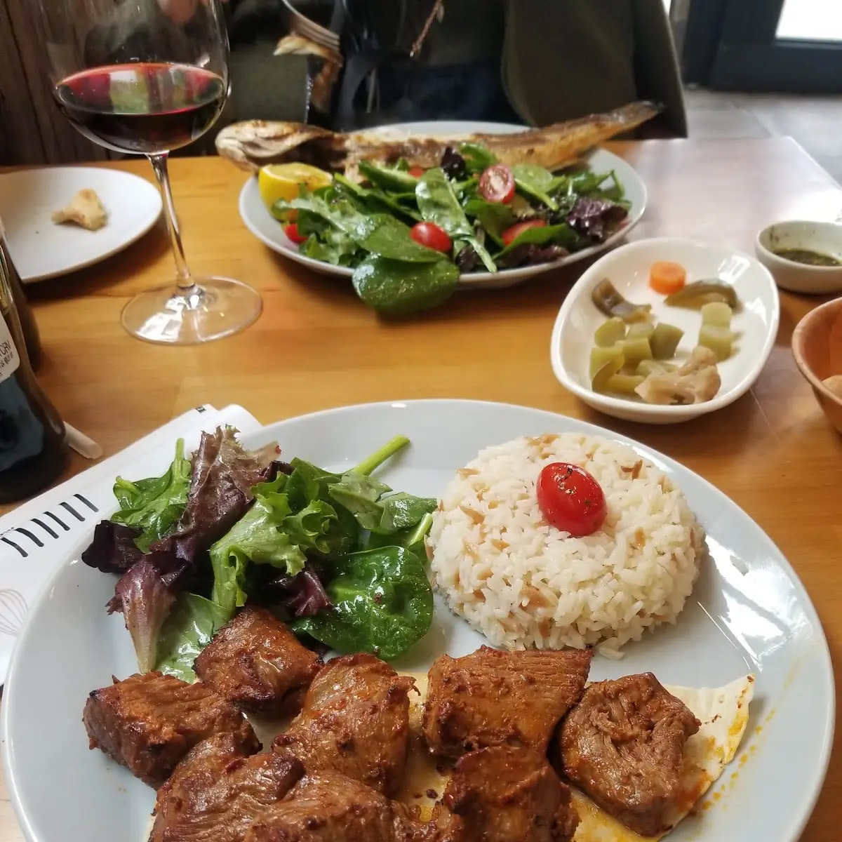 Lamb Kebab Platter