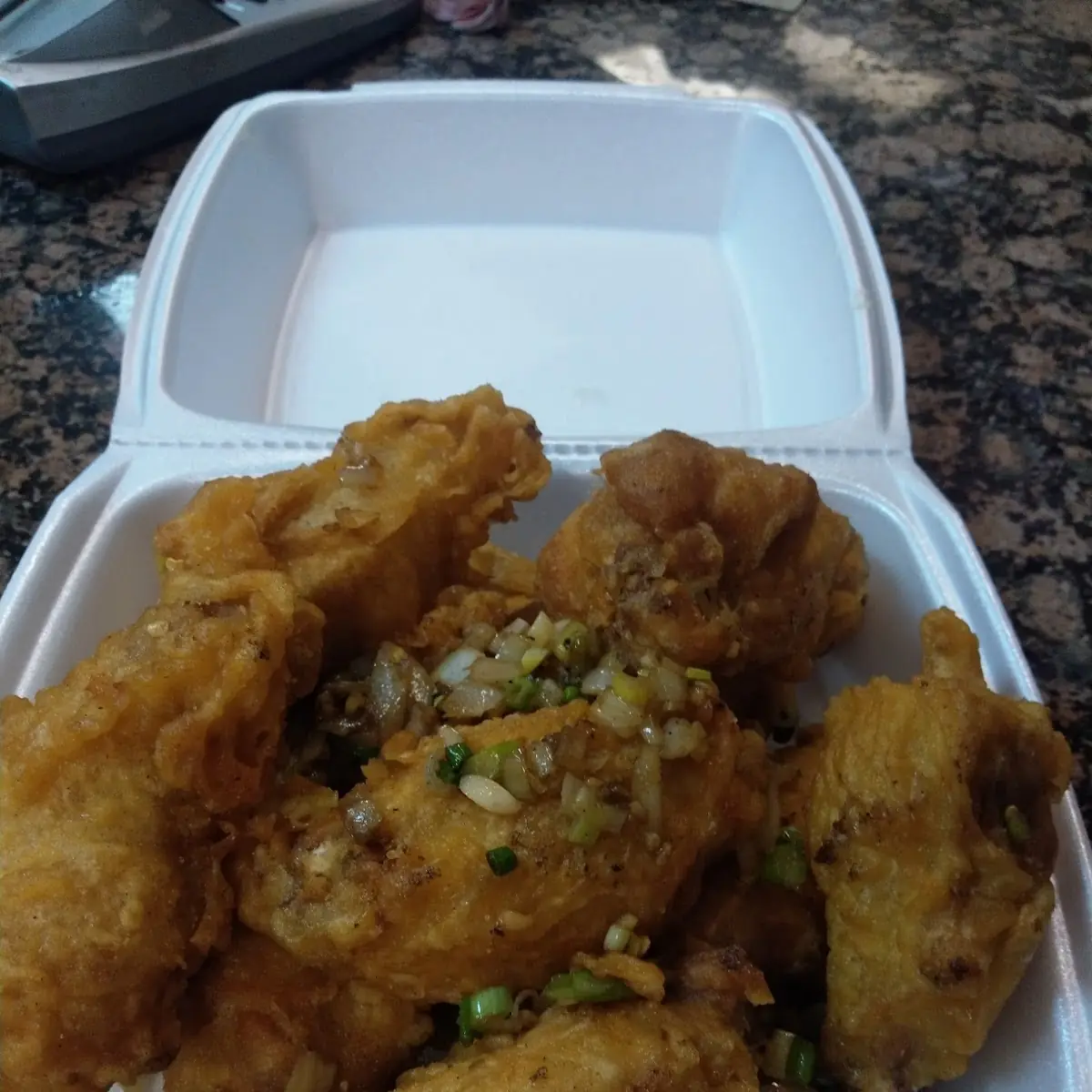 Salt and Pepper Fried Chicken Wings
