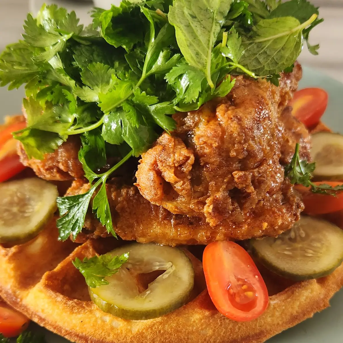 Chicken and Waffles