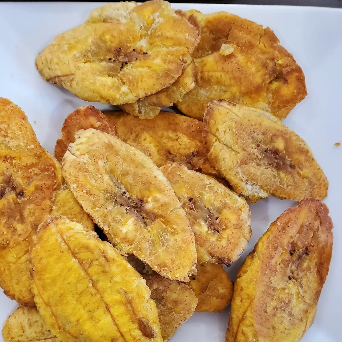 Tostones Fried Green Bananas