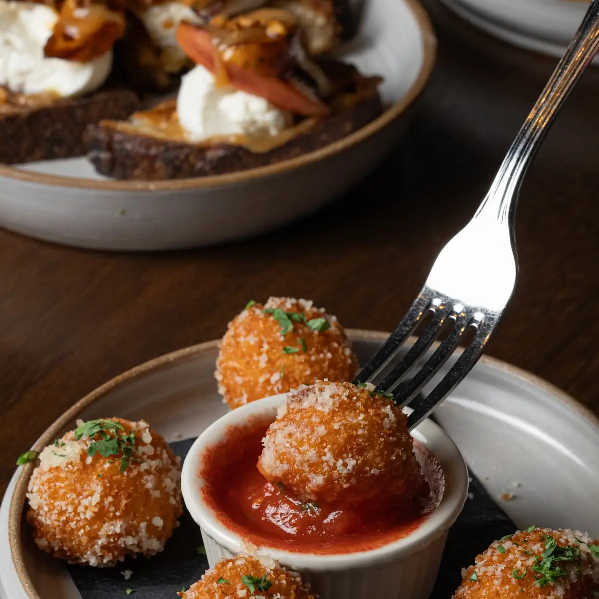Wild Mushroom Arancini