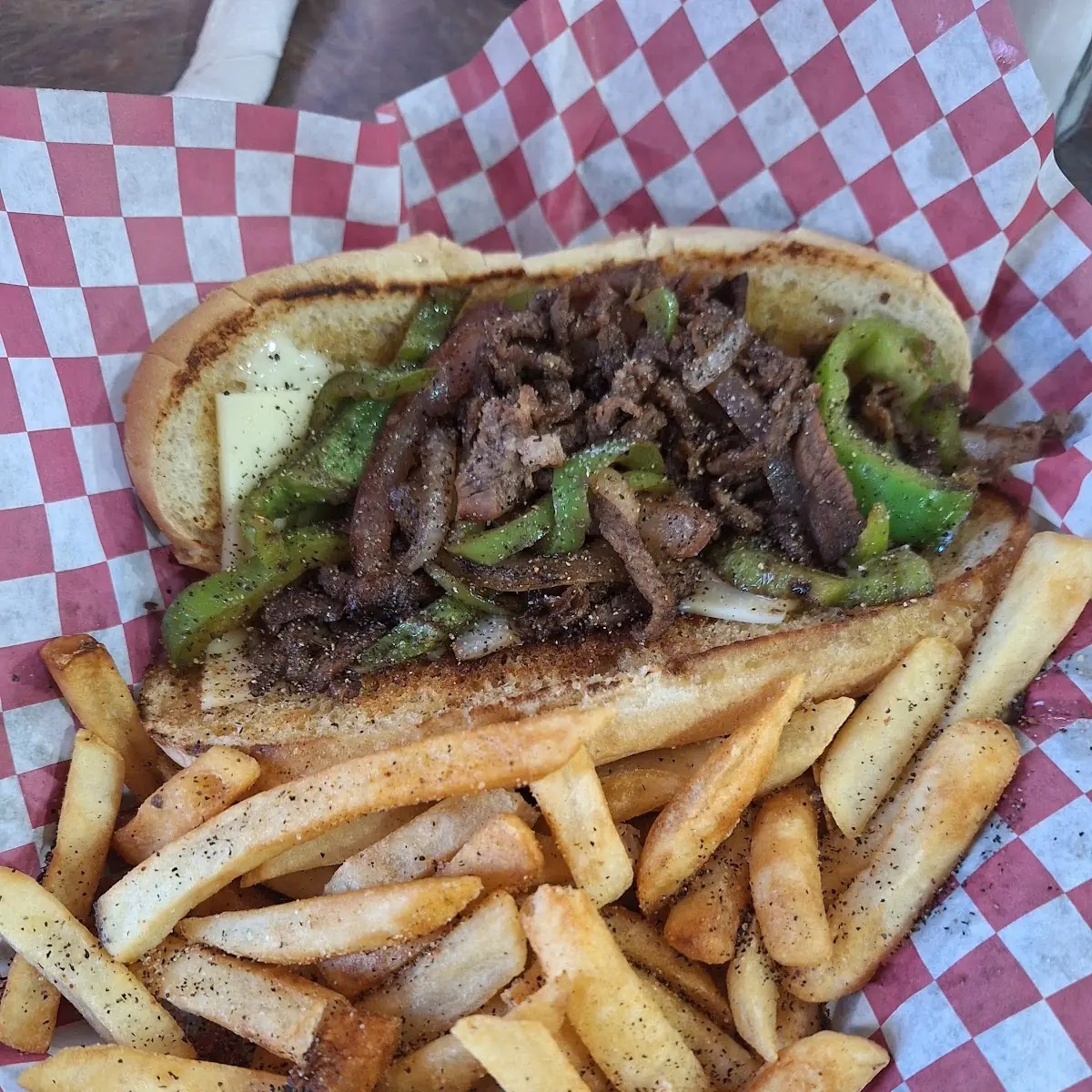 Philly Cheese Steak Sandwich