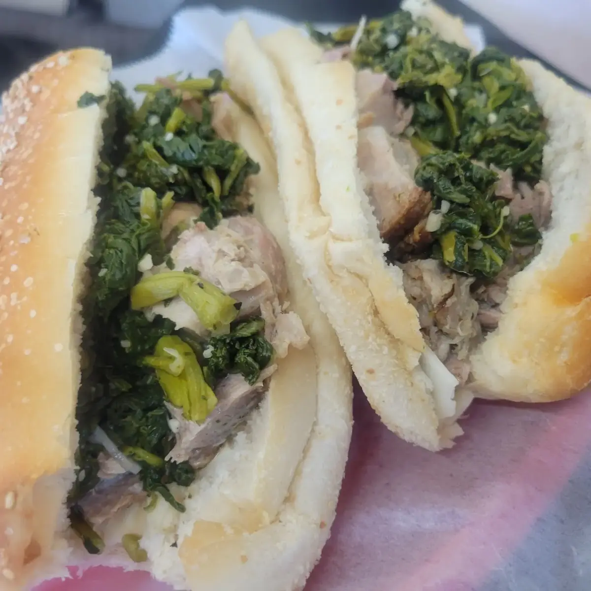 Roast Pork Rome Sandwich
