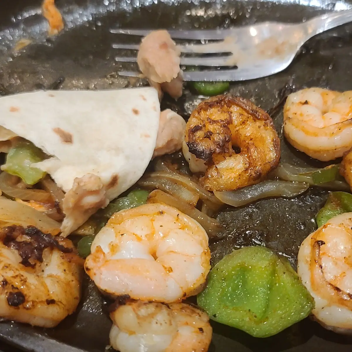 Shrimp Fajitas