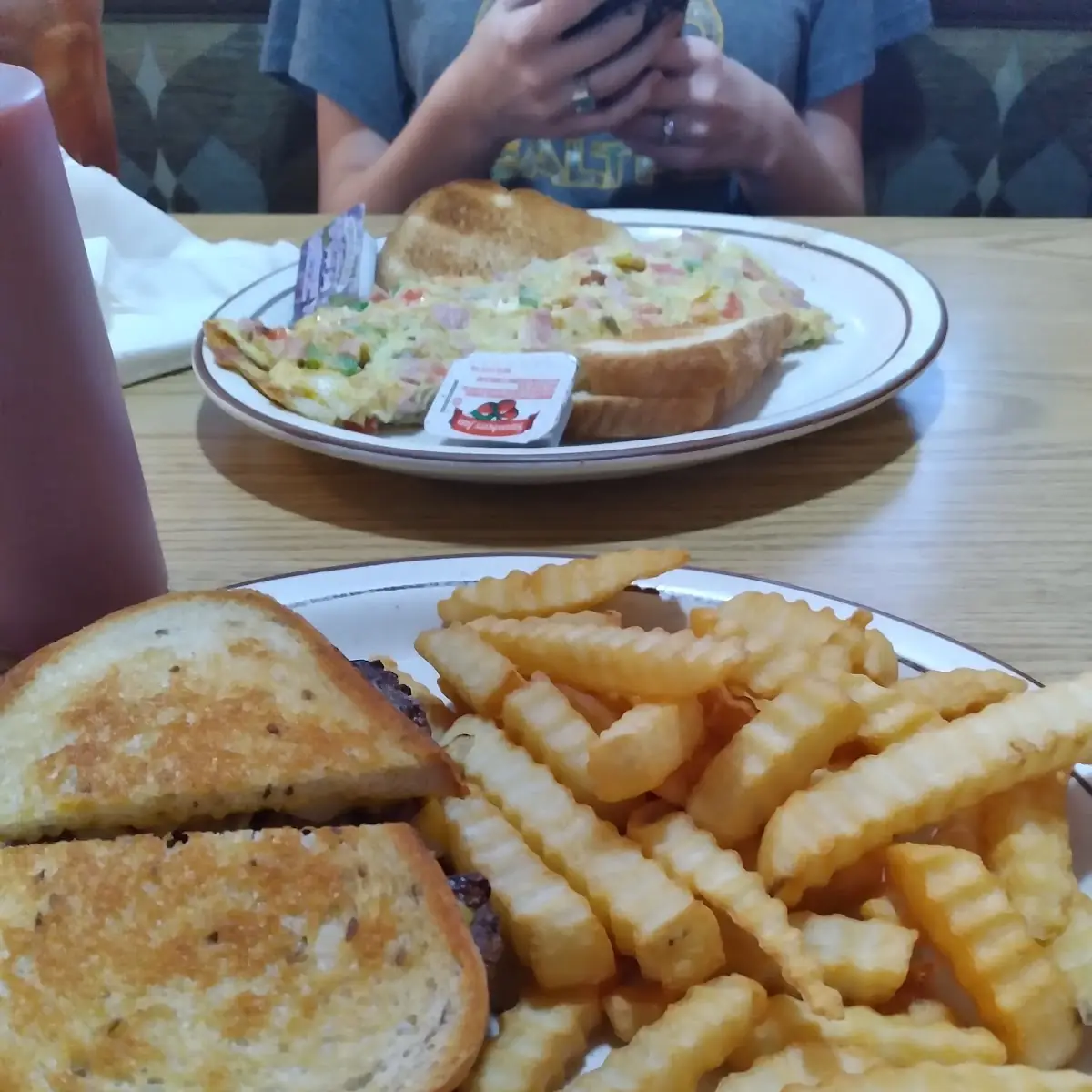 Patty Melt Burger Combo