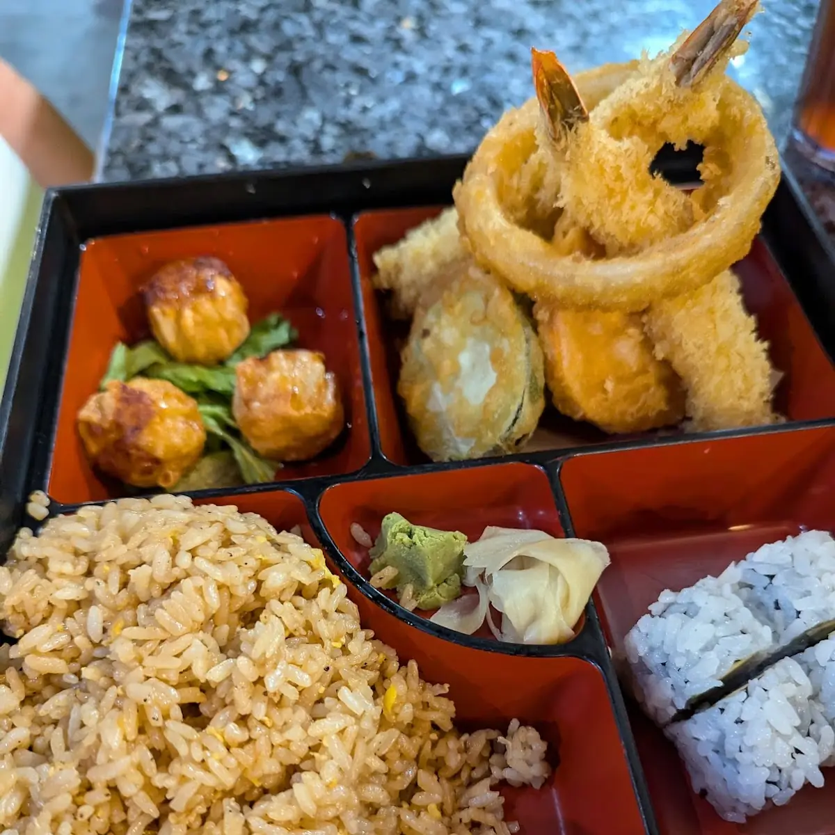 Bento Box Grilled Salmon Teriyaki