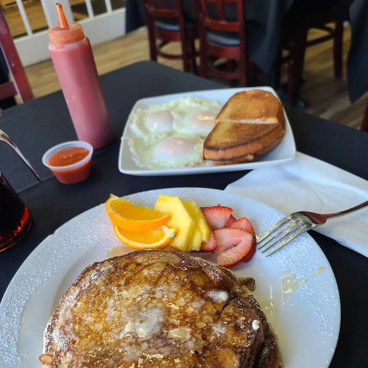 Eggs and Short Stack