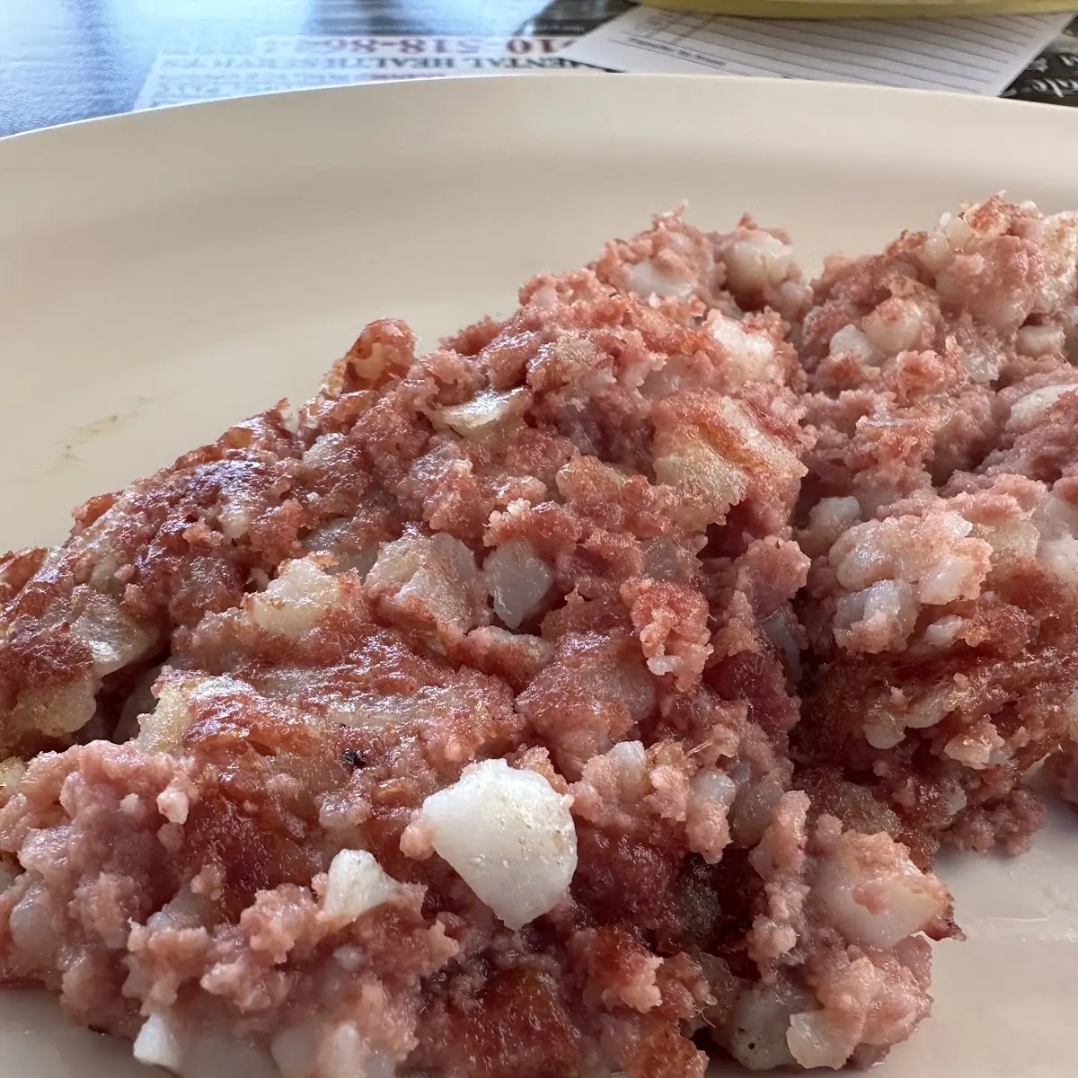 Bacon Sausage Reg Ham or Corn Beef Hash