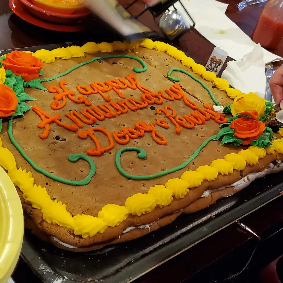 My Happy Anniversary Cookie