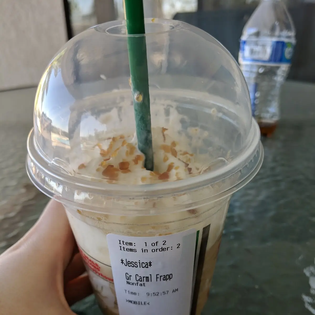 Caramel Frappuccino Blended Beverage