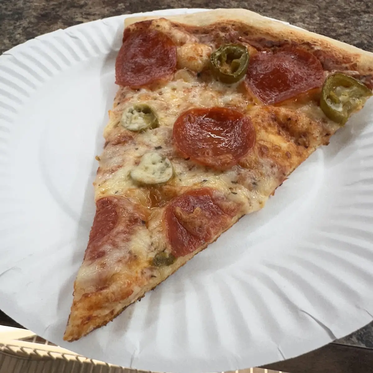 Two Cheese Pizza Slices
