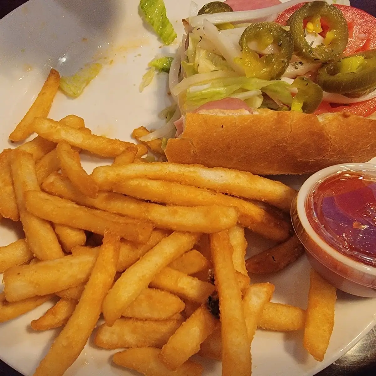 Italian Sub with Jalapenos