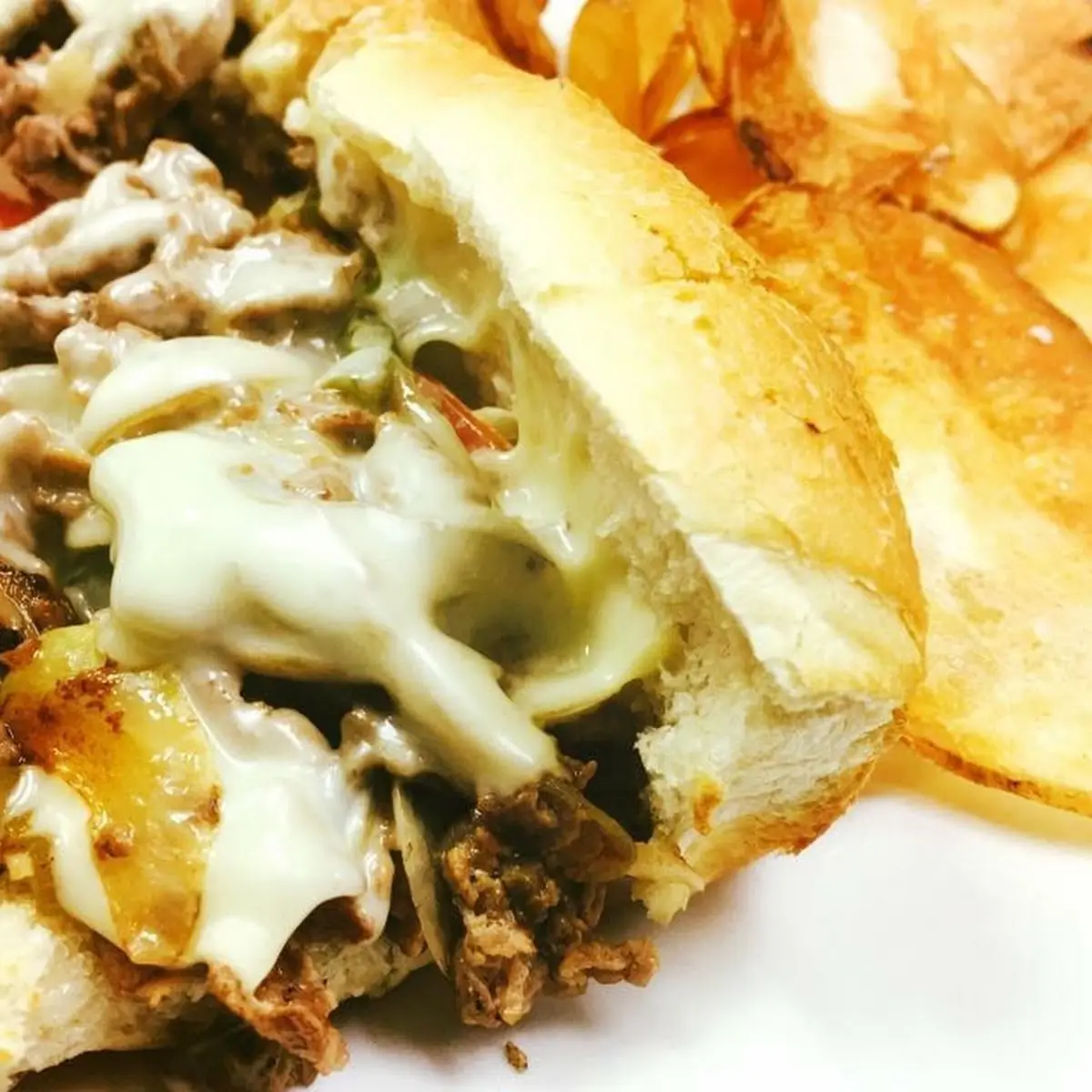 Philly Cheesesteak Pizza
