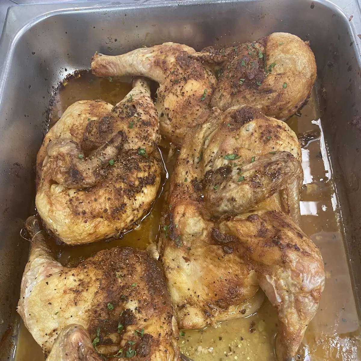 Roasted Chicken on the Bone