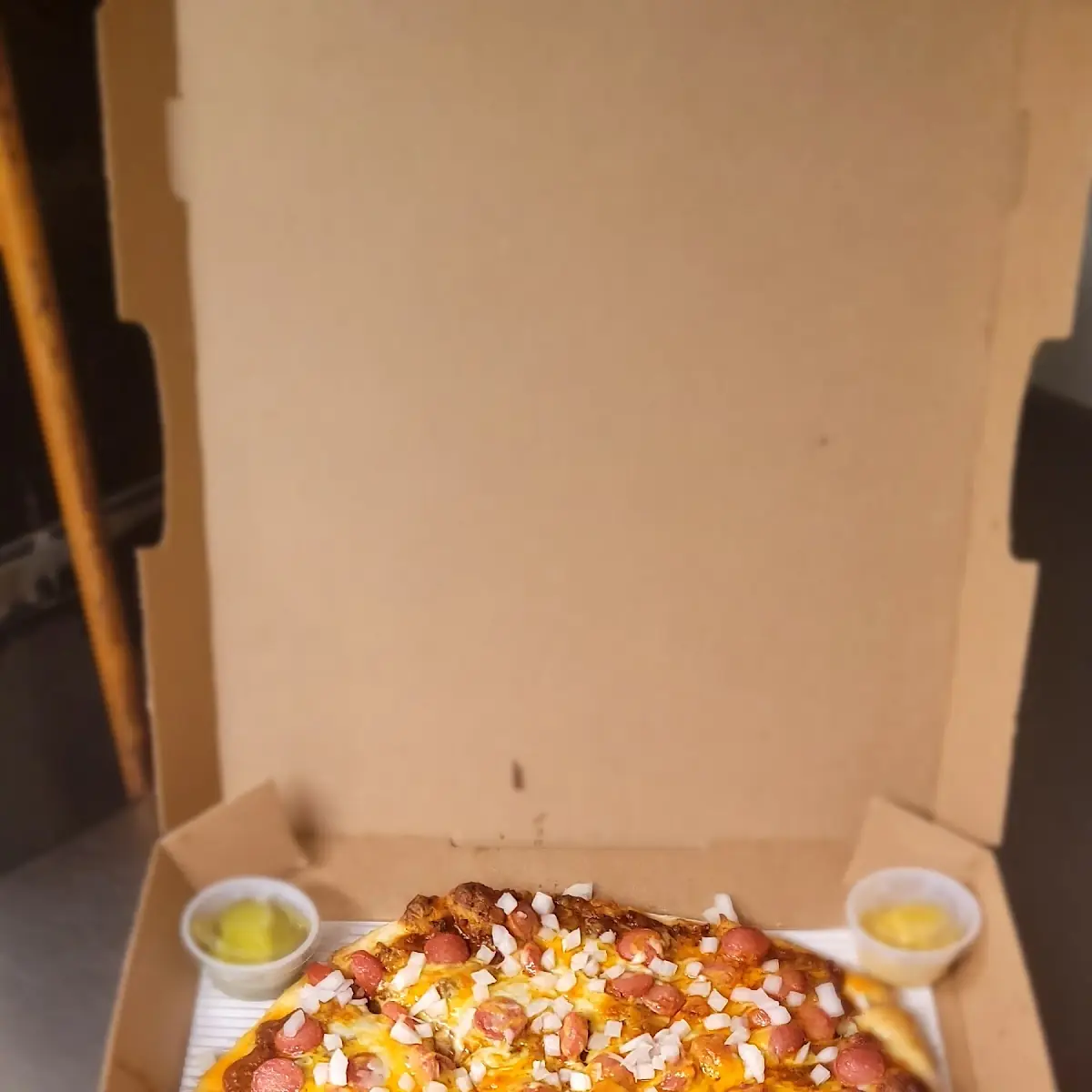 Bacon Cheddar Cheeseburger Pizza