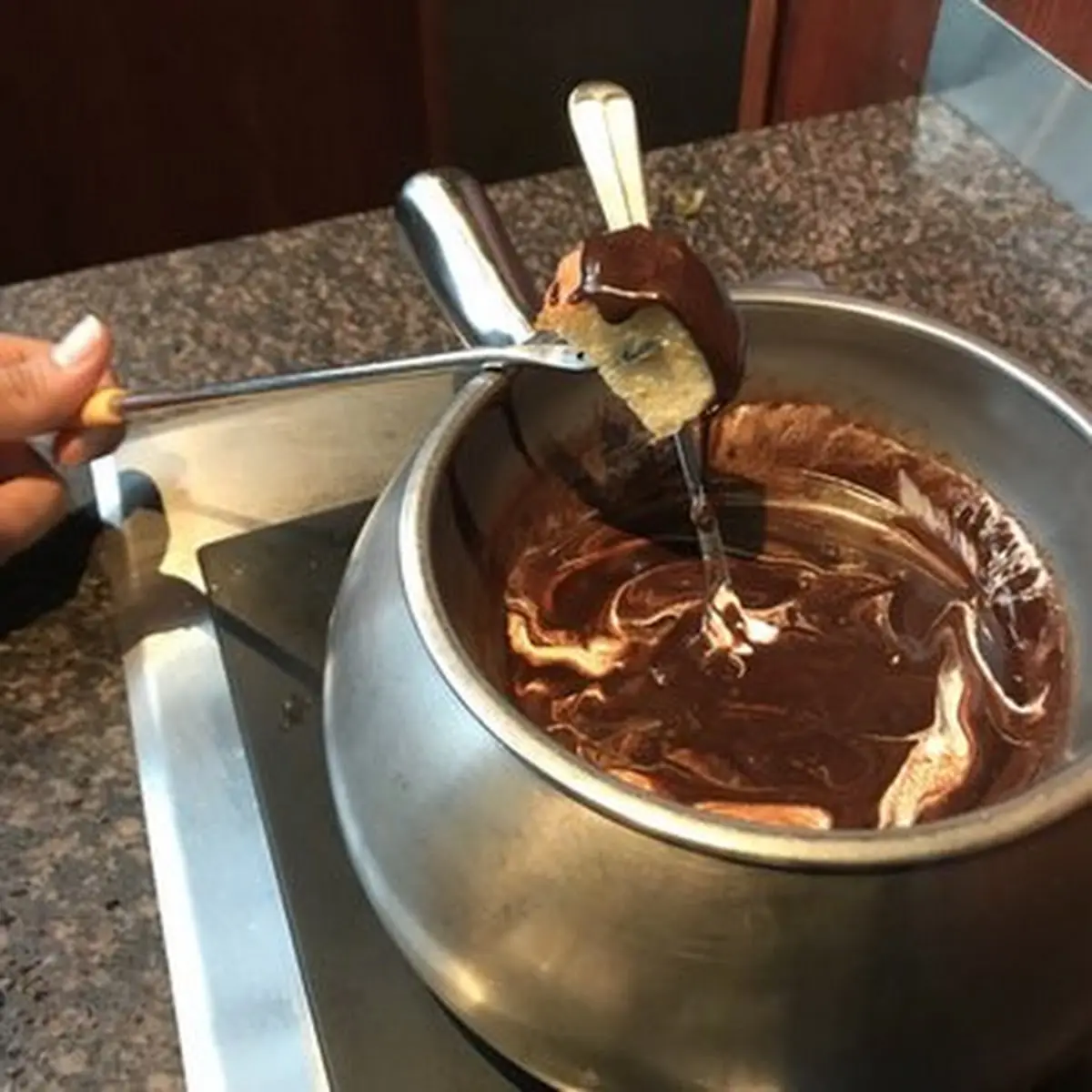 Pure Chocolate Fondue