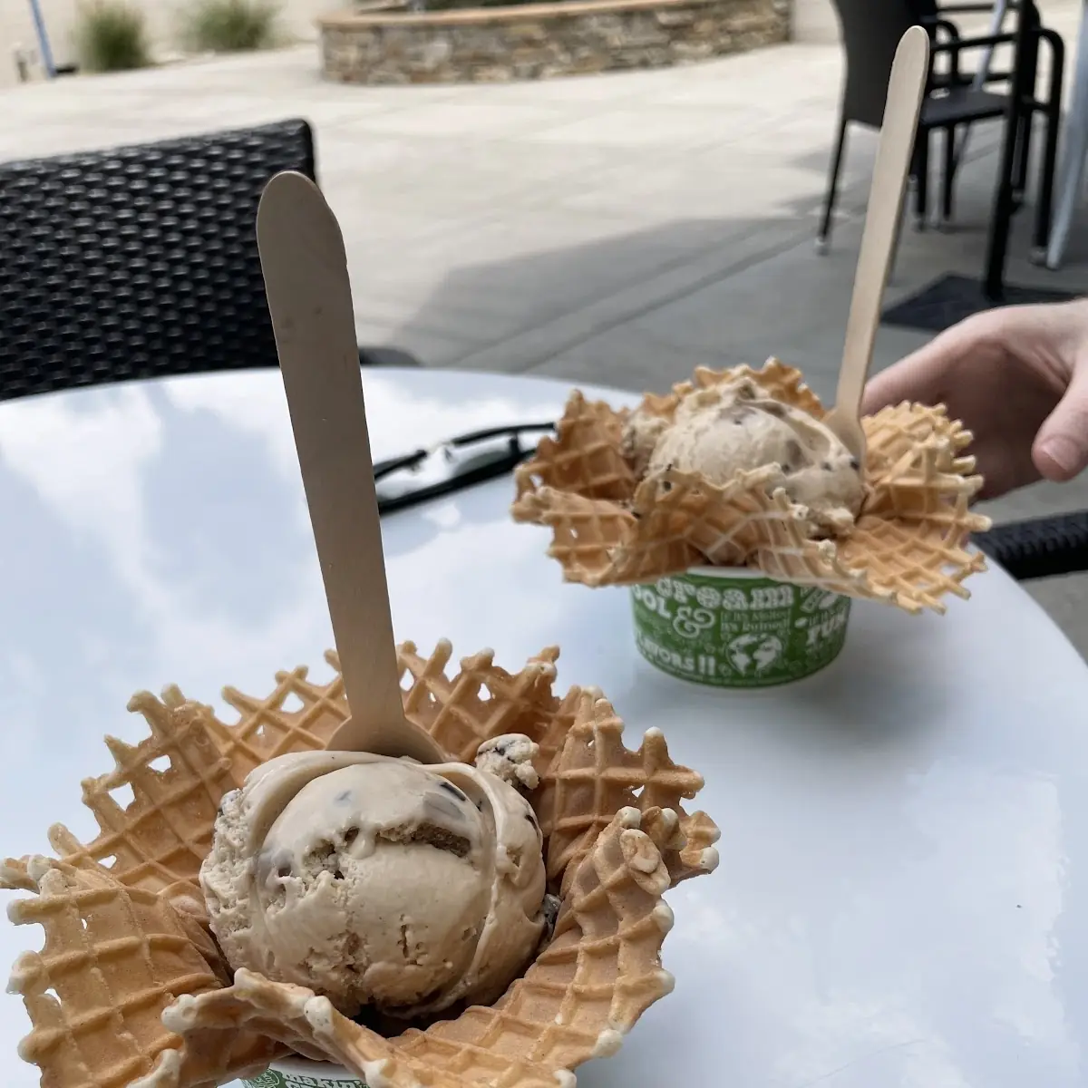 Vegan Cookie Dough Ice Cream