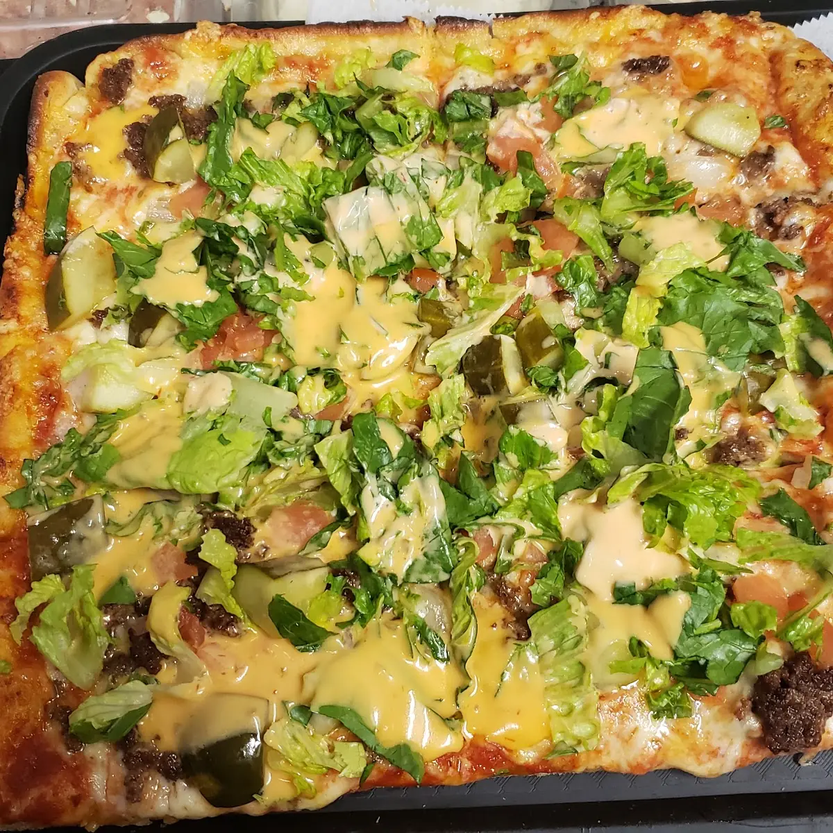Big Mac Pizza