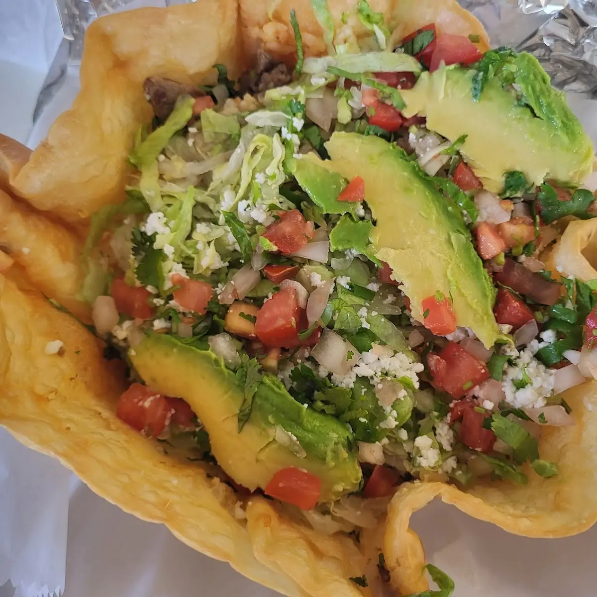 Carne Asada Taco Salad