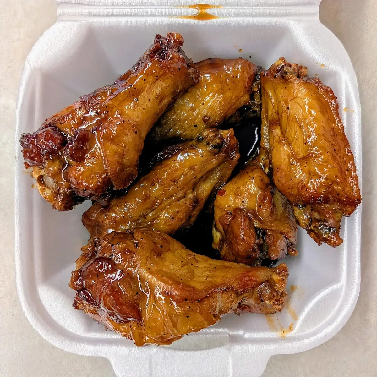 Hot Teriyaki Chicken Wings