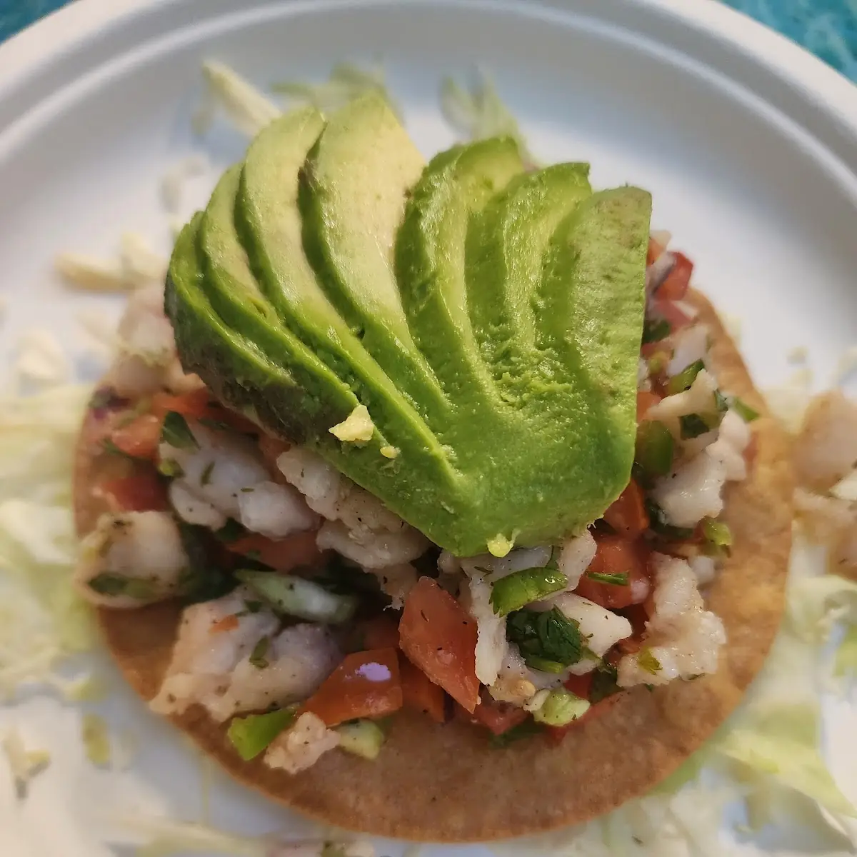 Ceviche Tostada