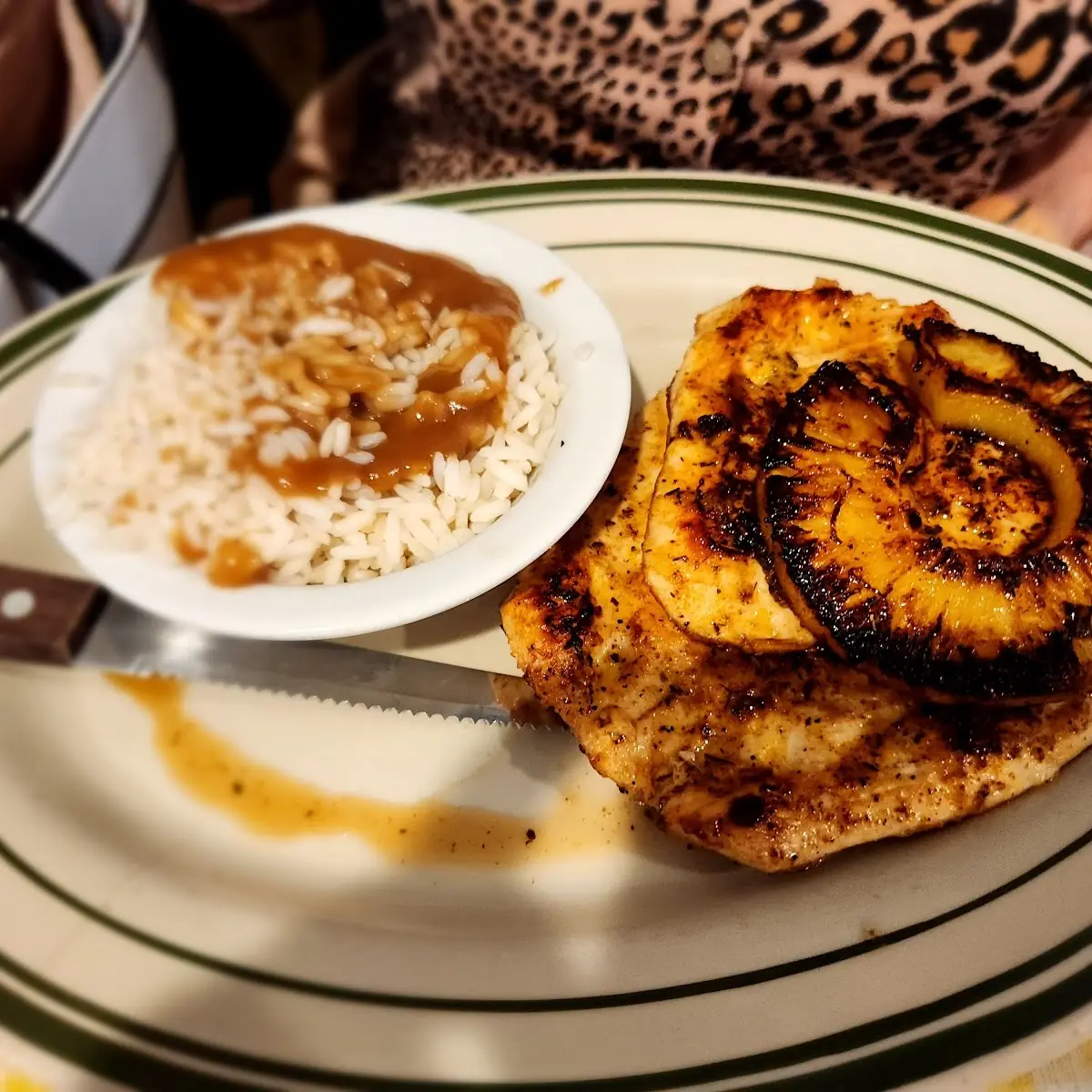 Pineapple Grilled Chicken Breast