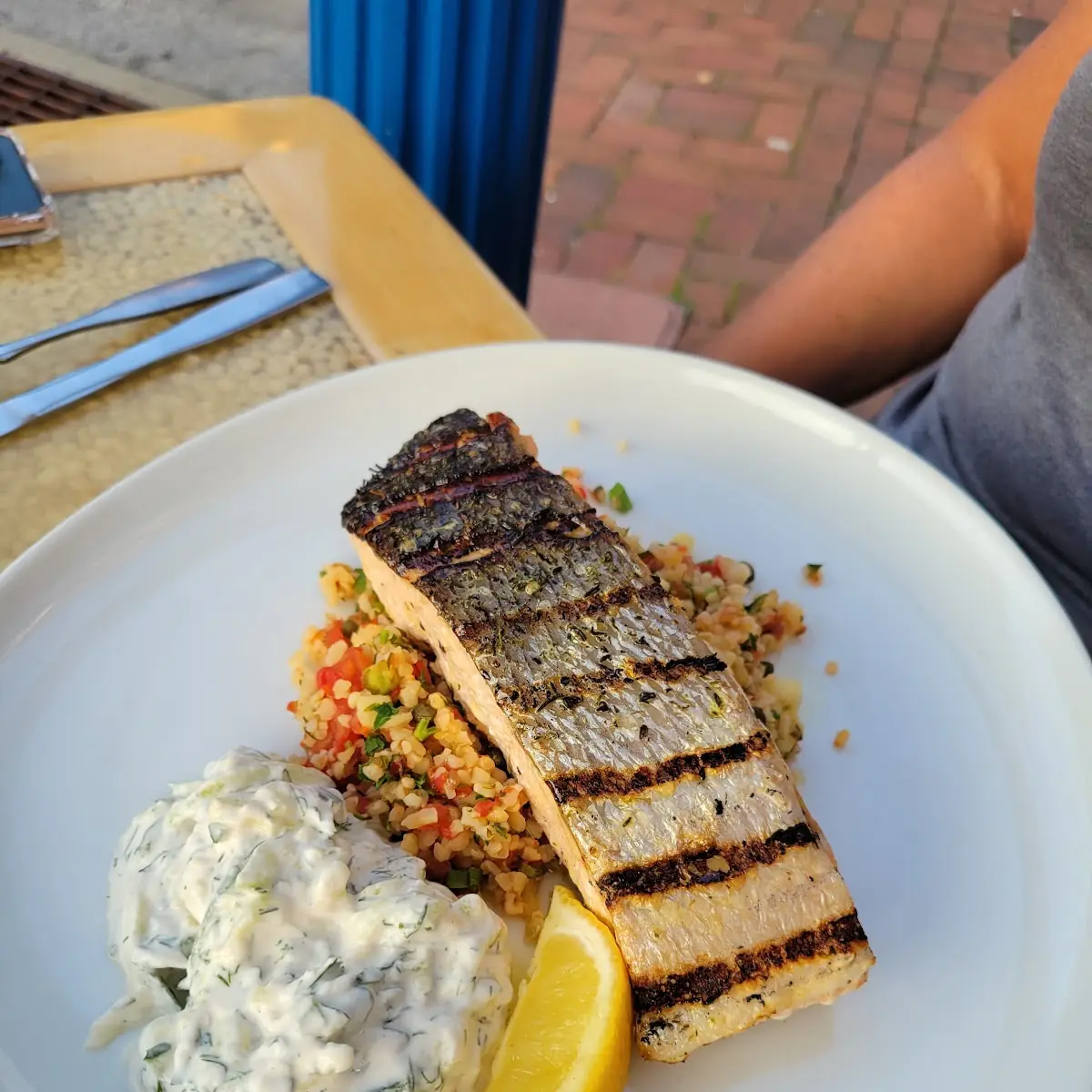 Solomos Grilled Salmon
