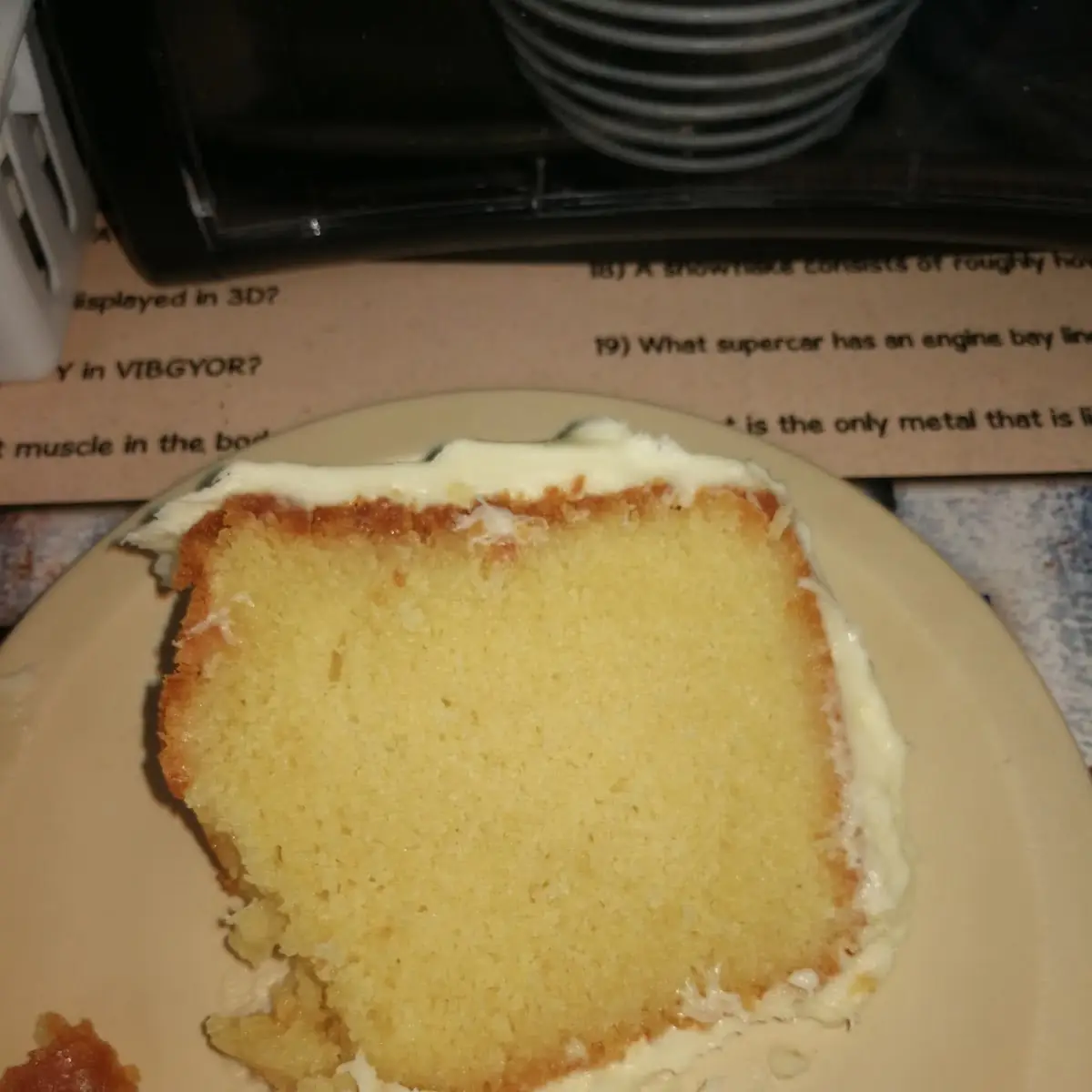 Pound Cake with Cream Cheese Icing