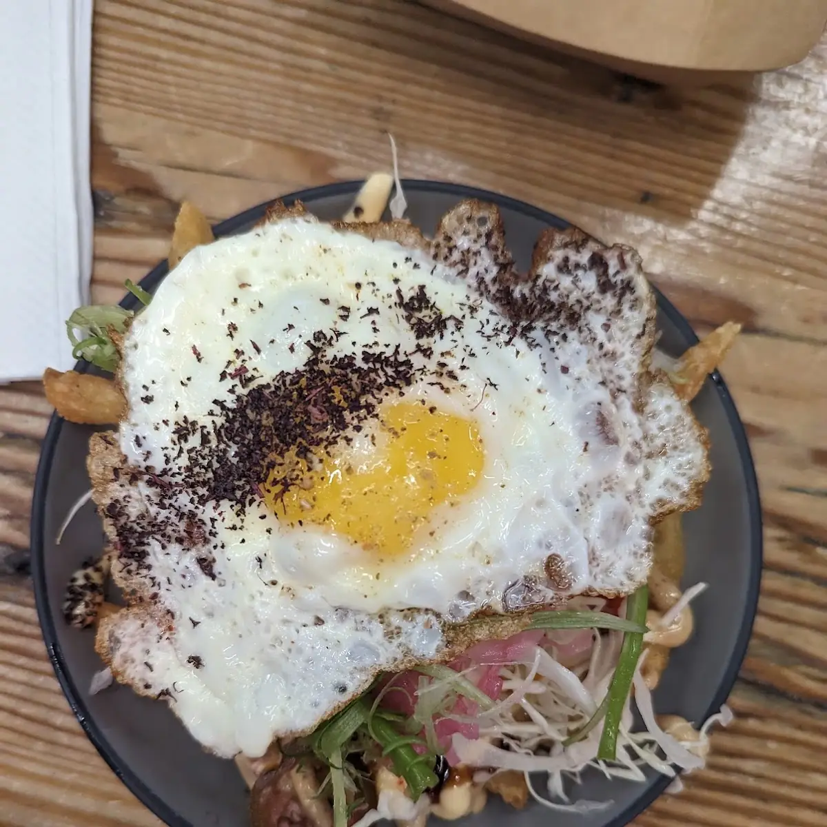 Fries with Everything You Need on It