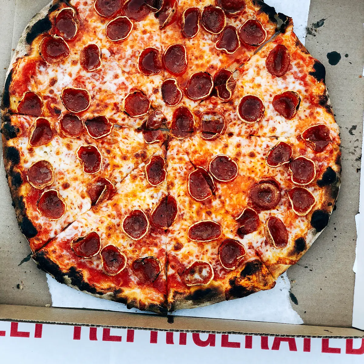 Gluten Free Spicy Roni Pizza