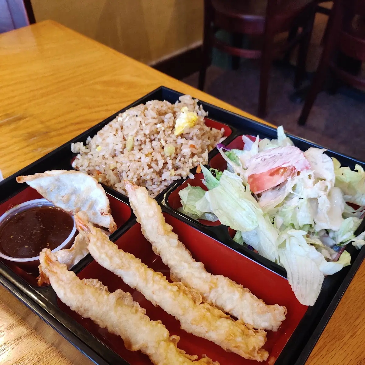 Fried Shrimp Bento Box