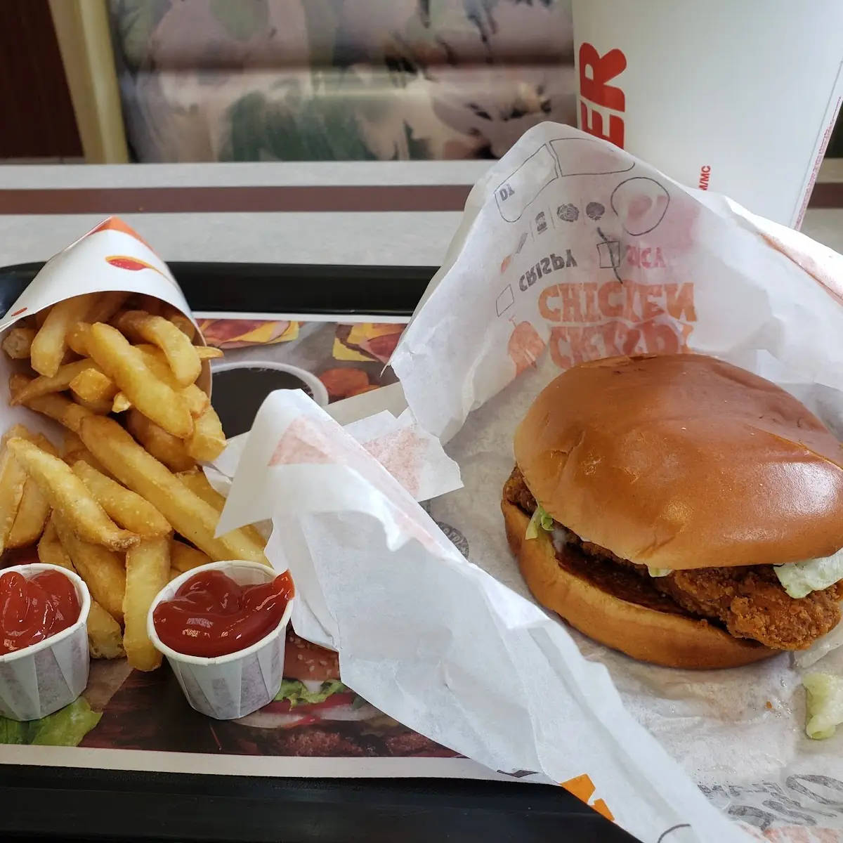 Spicy Chicken Sandwich Meal