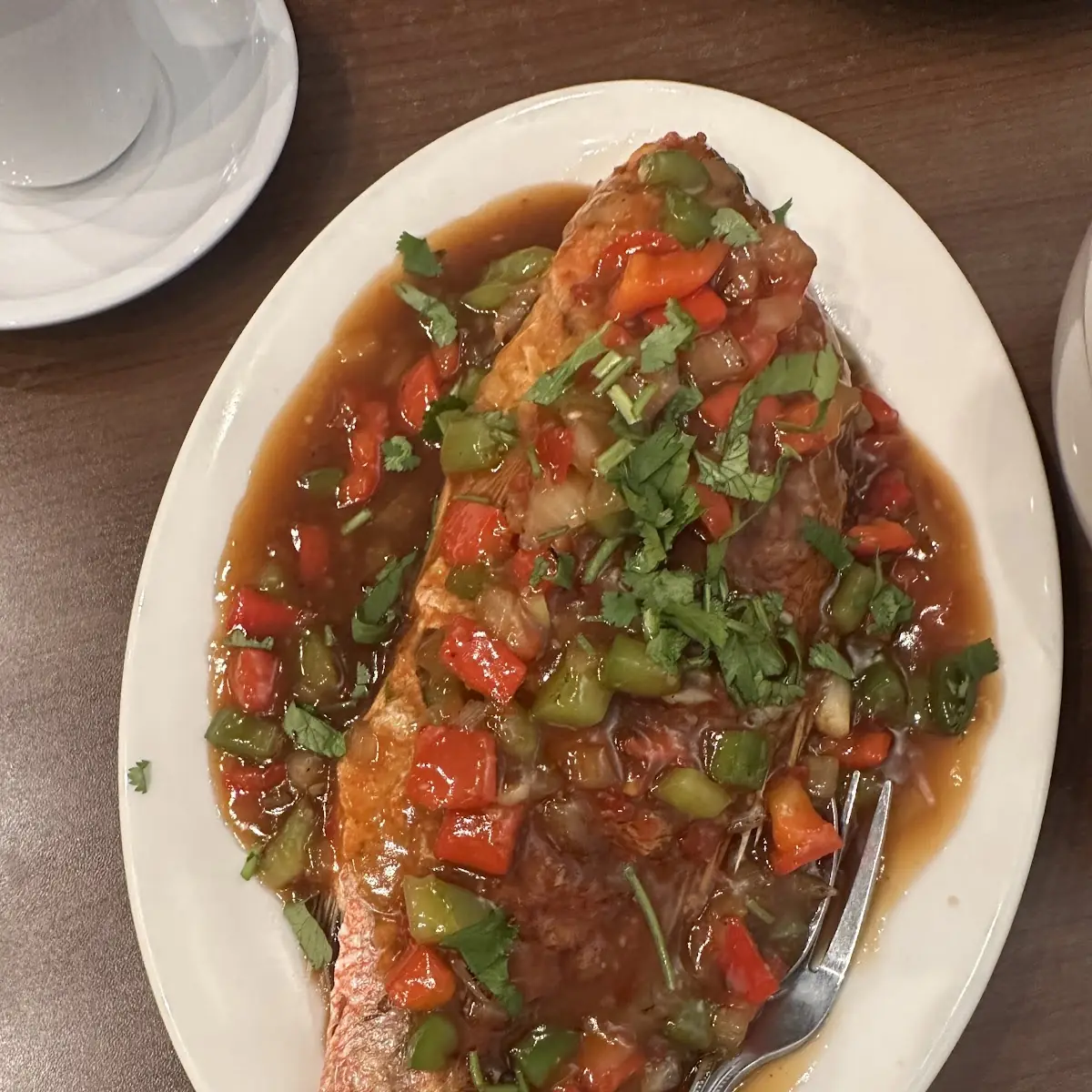 Deep Fried Red Snapper