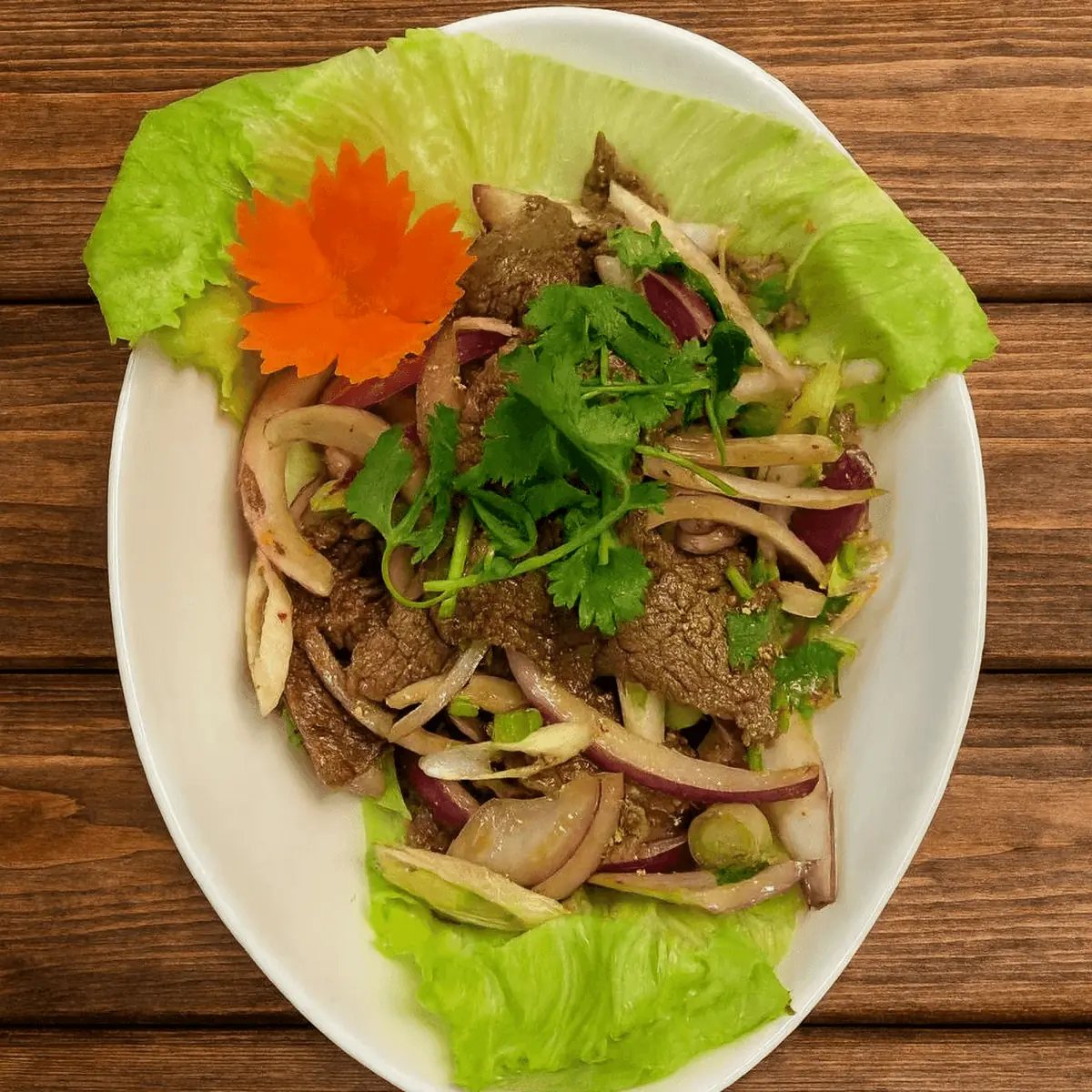 Num Tok Beef Salad