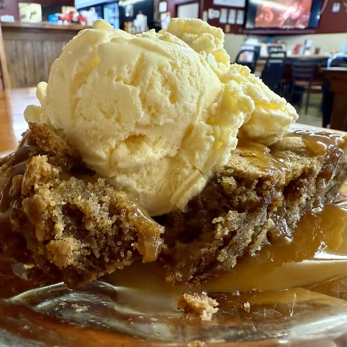 German Apple Cake Ala Mode