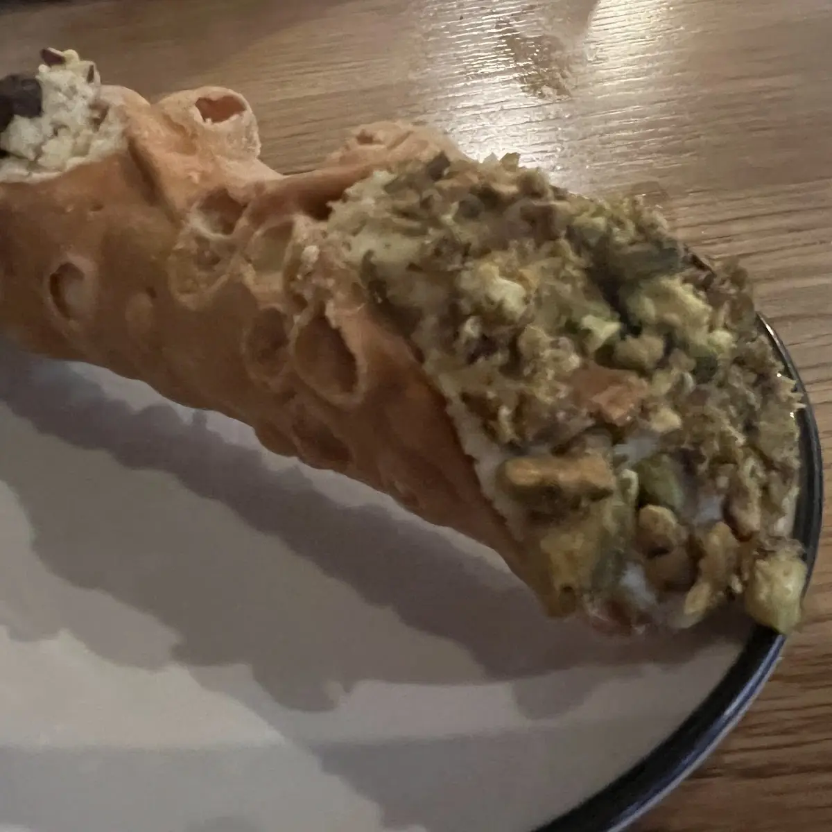 Pistachio Cannoli