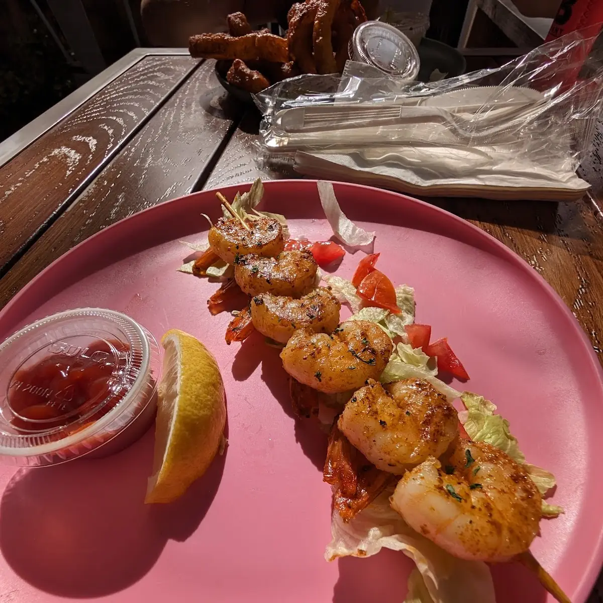 Blackened Shrimp Skewer