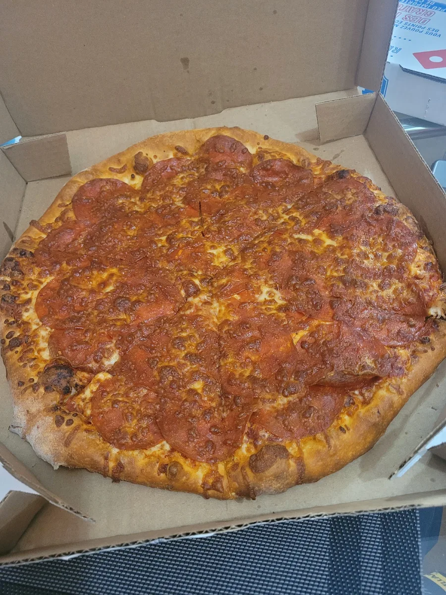 Pepperoni Style Brooklyn Brooklyn, Domino's Pizza